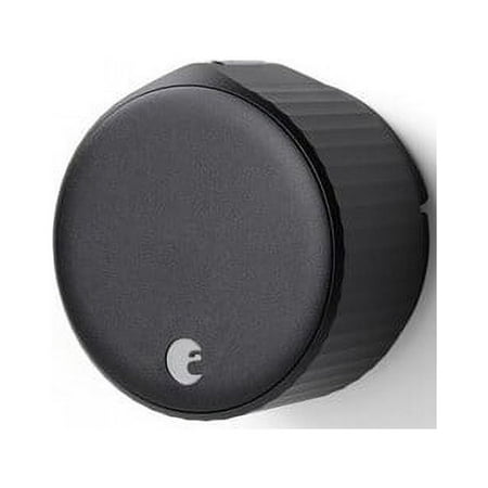 August - Smart Lock Wi-Fi Replacement Deadbolt with App Access - Matte Black