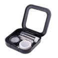 thumbnail image 3 of Stars Moon Contact Lens Case For Women With Mirror Kit Holder Portable Contact Lenses Box Black, 3 of 5