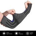 thumbnail image 3 of Women Men Sun Protection Garden Sleeves America Thin Blue Line Flag Cooling Protective Arm Sleeves With Thumb Hole, 3 of 6