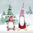thumbnail image 2 of Gaynor, Janice 26x26 White Modern Wood Framed Museum Art Print Titled - Gnomes on Winter Holiday II, 2 of 4