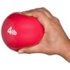 Weighted Exercise Toning Ball - Set of 2 - By Trademark Innovations (4 lbs.)