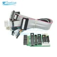 1 Set Emulator V8 JTAG Adapter Converter For JLink With 8PCS 4 Pin 6