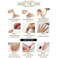 thumbnail image 5 of Uñas postizas de ataúd francés para mujer, cubierta brillante, uñas postizas de bailarina, puntas de uñas postizas acrílicas DIY, 24 Uds. Zhivalor Uñas Postizas y Decoración, 5 of 5