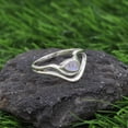 thumbnail image 6 of JAY JOOLS Rainbow Moonstone Ring 925 Silver, June Birthstone Gift for Her, 6 of 9
