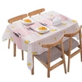 thumbnail image 4 of Mantel de café impermeable de PVC a prueba de derrames Protector de mesa Estera Cubierta de mesa de comedor Methold HA7601-12B, 4 of 6