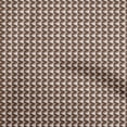 thumbnail image 1 of oneOone Cotton Poplin Brown Fabric Geometric Quilting Supplies Print Sewing Fabric By The Yard 42 Inch Wide, 1 of 5