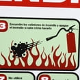 thumbnail image 3 of Letrero Hyko Sismo Incendio 21.6X30.5 Cm, 3 of 3