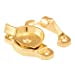 thumbnail image 3 of Prime Line 171117 Brass Finish- Zinc Diecast Cam Type - Widow Sash Lock, 3 of 4