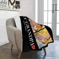 thumbnail image 3 of AISENIN Custom Grandpa Photo Blanket Personalized Blanket Gift For Grandpa Grandpa Birthday Gift Custom Text Blanket Father's Day Gift, 3 of 5