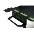 RESPAWN 3010 Gaming Computer Desk Ergonomic Height Adjustable Gaming Desk, in Green (RSP3010