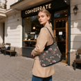 thumbnail image 7 of Iauyy Women's Handbag Removable Shoulder Satchel Bag-Polyester and PU leather ，Beautiful Deer, 7 of 7