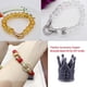 thumbnail image 5 of Cuentas Qarigey para hacer pulseras Espaciadores de joyería con agujeros grandes Accesorios de Ropa y zapatos Miscelánea tipo 8 AP009689-08, 5 of 6