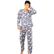 thumbnail image 1 of Pijama De Hombre Afelpada Pantalón Sudadera Tela Polar Suave, 1 of 5