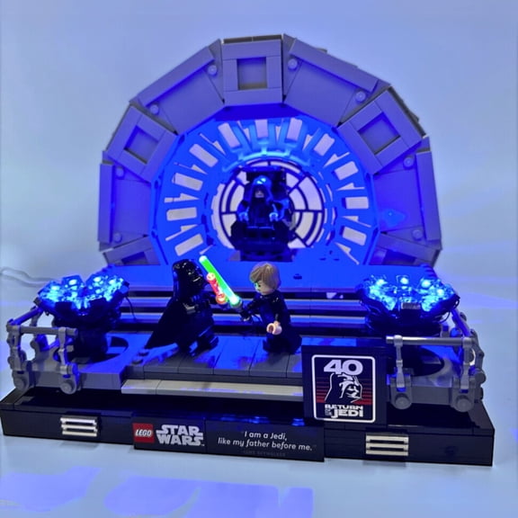 Brick Loot LED Lighting Kit for LEGO Star Wars Emperor's Throne Room 75352 - LEGO Set NOT Included