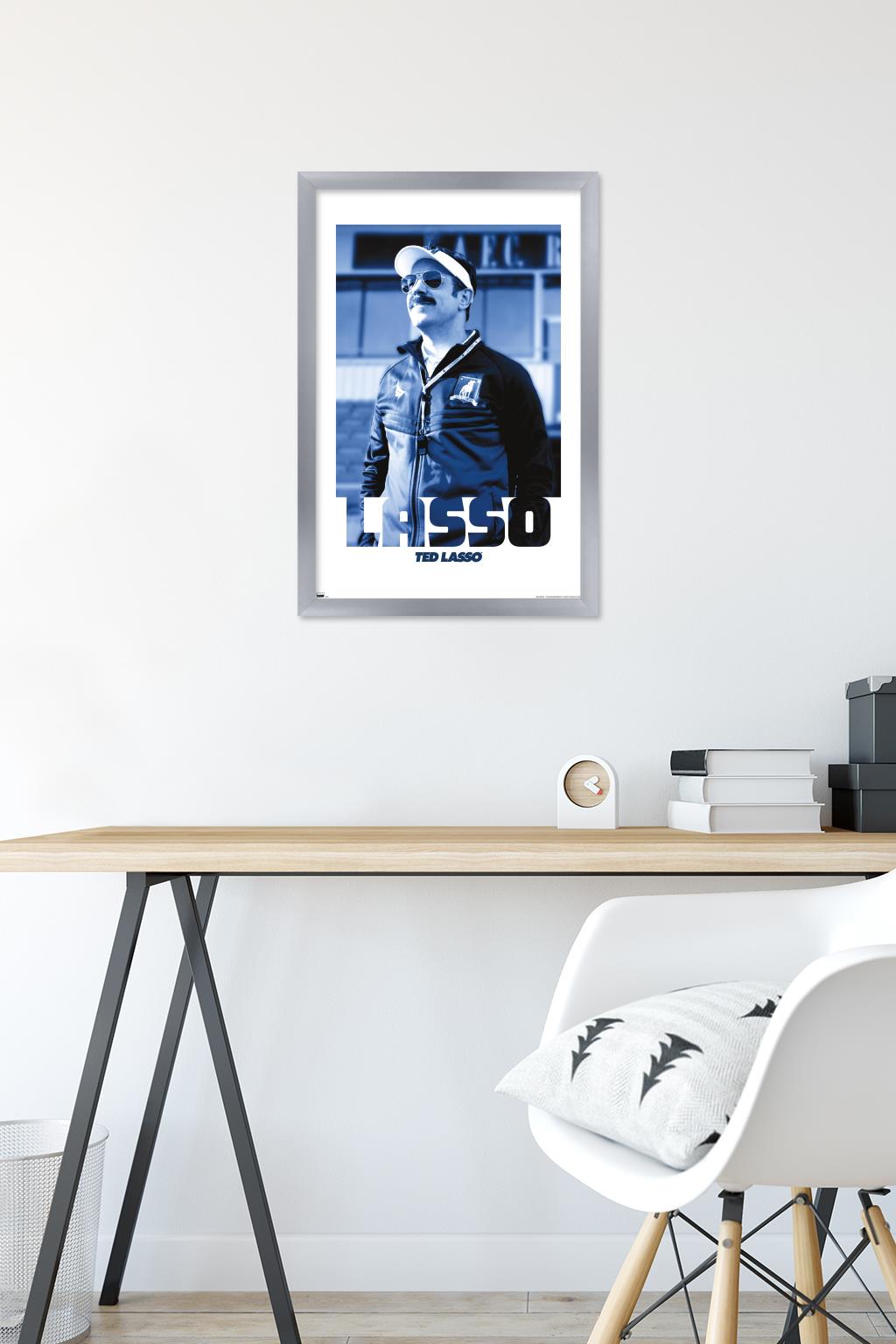 Ted Lasso - Ted Wall Poster, 14.725" x 22.375" Framed