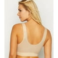 thumbnail image 2 of Playtex Nursing Pullover Wirefree Sleep Bra, 2-Pack Soft Taupe/Black XL Women's, 2 of 6