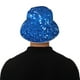 thumbnail image 5 of Fotbe A Blue Glitter Sombrero Tipo Pescador con Estampado – Sombrero de Sol de Algodón de Moda para Playa, Golf, Pesca, 5 of 6