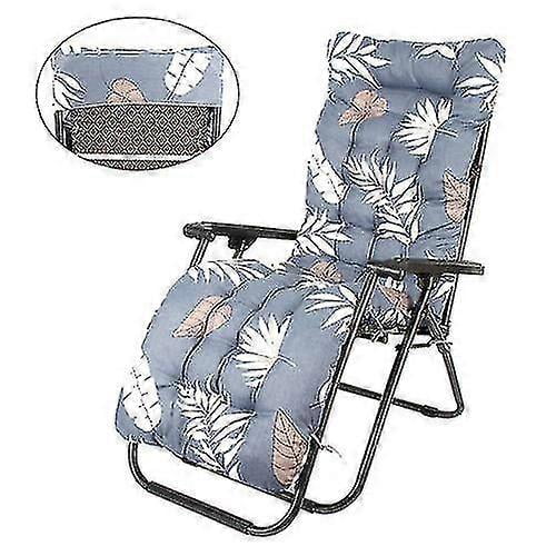 Deck Chair Cushion Lounge Tufted Chaise Padding Outdoor Indoor Recliner Cushion