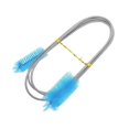 thumbnail image 1 of Cepillo de limpieza para acuarios Yuxing acero inoxidable manguera flexible azul, 1 of 5