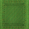 thumbnail image 1 of Ahgly Company Indoor Square Southwestern Green Country Area Rugs, 5' Square, 1 of 1