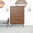 thumbnail image 4 of Mid Century Modern Denver Walnut Brown Dresser, 4 of 4