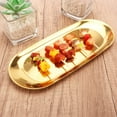 thumbnail image 5 of Holzlrgus 1：6 Scale Miniature Barbecue Food 5 Pcs Realistic Plastic Mini Roast Meat Scallop Tomato Shrimp Model Artificial Doll Set for Min House Kitchen Cabinet Ornament Decoration, Multicolor, 5 of 7