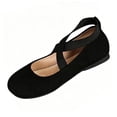 thumbnail image 3 of Taqqpue Women's Flats Shoes Women's Fashion Casual Spring Summer Soft Soles Comfortable Commuting Flat Shoes Loafer Shoes for Women, 3 of 7