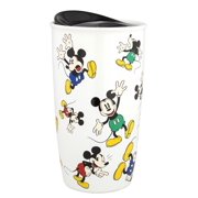 Disney Parks Mickey Mouse Timeless Ceramic Coffee Tumbler New