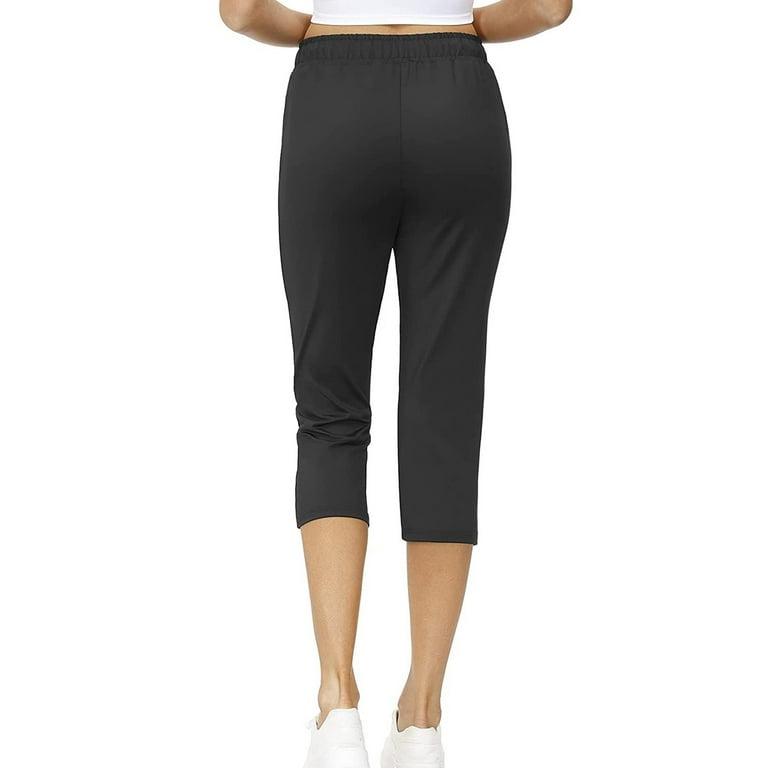 JWZUY Women's Back Cross Waist Yoga Leggings with Pockets Bootcut