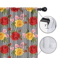 thumbnail image 4 of Pioneer Flower Floral Print Pattern Teens Curtains,Teens Insulated Curtains Set Of 2,Bedroom Essentials,Toddler Room Decor 52"x63", 4 of 5