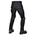 thumbnail image 5 of Men's motorcycle anti fall riding pants are waterproof, windproof, breathable, elastic, high waisted, and suitable for all seasons, 5 of 16