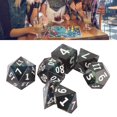 thumbnail image 1 of Dados de juego de rol ANGGREK Resina 7 piezas, 1 of 8