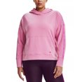 thumbnail image 2 of Under Armour Womens Rival Logo Hoodie,Planet Pink,2X, 2 of 3