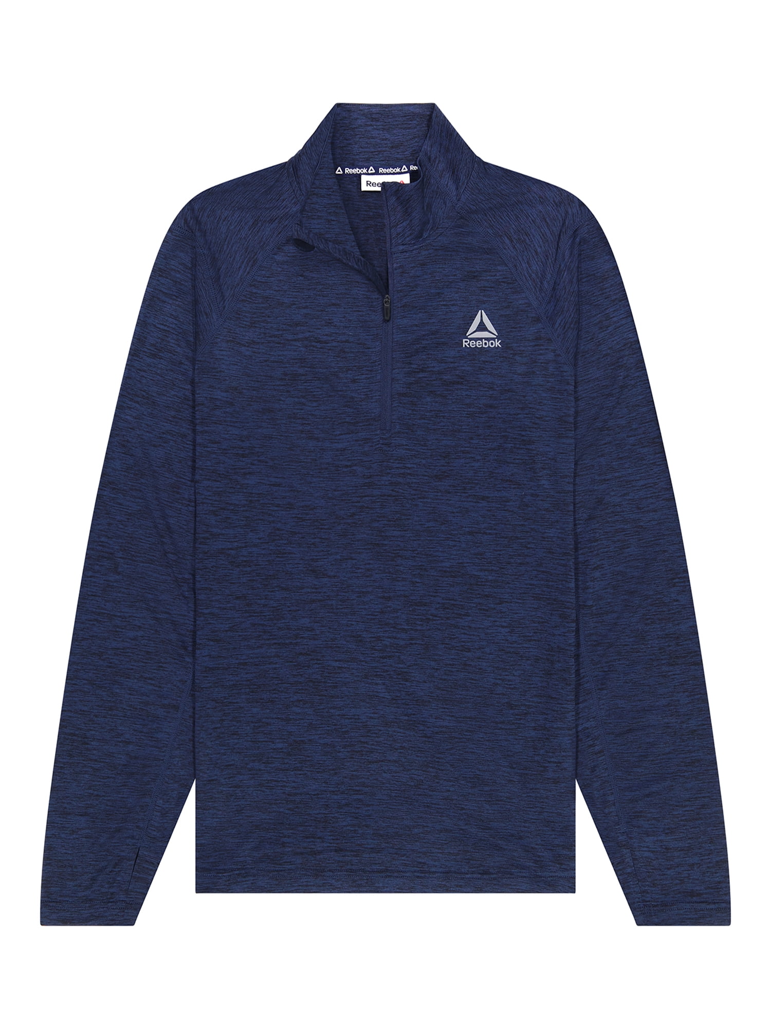 Reebok Men's and Big Men's Trail Quarter-Zip Active Pullover Shirt, Sizes XS-5XL