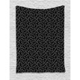 thumbnail image 1 of Sunglasses Tapestry, Continuing Repeated Print of Shades Scattered Randomly in Monochrome, Wall Hanging for Bedroom Living Room Dorm Decor, 40W X 60L Inches, Charcoal Grey White, by Ambesonne, 1 of 2