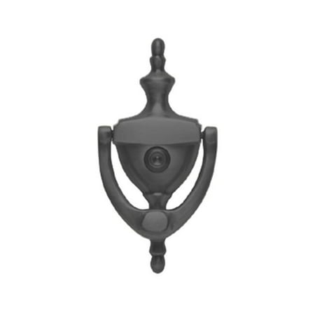 - BRASS Accents A07-K6551-613 Traditional Door Knocker 6 in. with Eyeviewer Oil Rubbed Bronze