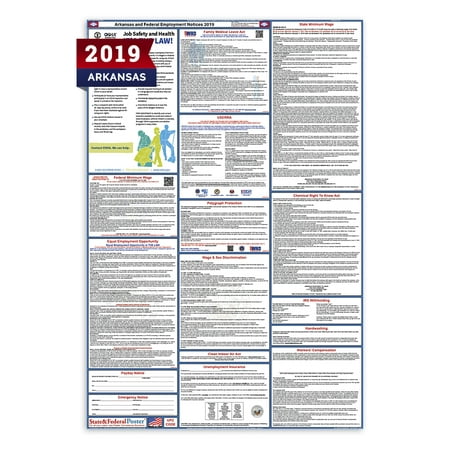2019 Arkansas State and Federal Labor Law Poster