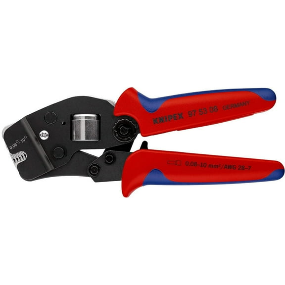 Knipex Mixed Plastic and Rubber 97 53 08 0,08-10/16mm Crimping Pliers For End Sleeves