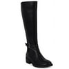 Gentle Souls BLACK LEATHER Women's Brinley Buckled Riding Boots, US 9.5