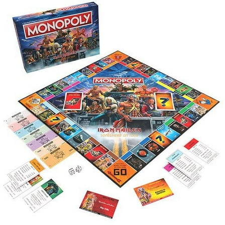 USAopoly Monopoly Iron Maiden Edition Board Game