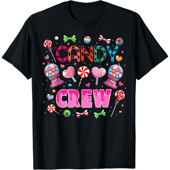 Playful Comfort Tee - Candy Land Candy Crew Decorations Sweetie Candy Squad T-Shirt