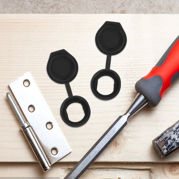 UPKOCH padlock cover Door Lock Covers Rubber Black Office Security 10pcs