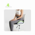 thumbnail image 5 of Memory Foam Sit Bone Relief Seat Cushion for Butt Lower Back Hamstrings Hips Ischial Tuberosity Reduce Fatigue, 5 of 8
