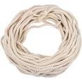 thumbnail image 1 of Cordón de macramé en algodón natural beige cordón artesanal retorcido de 5 mm 100m, 1 of 1