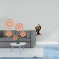 thumbnail image 2 of Manualidades de pared,Decoración de pared colgante. Ratán tejido artesanal.,Juego de decoración de pared Adorno decorativo para colgar en la pared,Figura de escritorio,Reloj de mesa con, 2 of 8