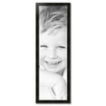 thumbnail image 2 of ArtToFrames 15" x 49" Honors Black with Silver Picture Frame, 15x49 inch Black Wood Poster Frame (WOM-5157), 2 of 7
