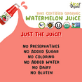 thumbnail image 2 of IOS Love Organic Juice - USDA Organic Certified - Cold Pressed, No Added Sugar, No Water, No Artificial Colors, No Preservatives, No Flavors Added, No Gluten - 33.8 Fl Oz (Watermelon, Pack of 6), 2 of 7