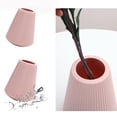 thumbnail image 4 of Florero de plástico Floreros de cerámica de imitación decorativos ​​para decoración de boda del restaurante del hotel de oficina Baoblaze jarrones de flores decorativas, 4 of 8
