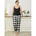 thumbnail image 3 of Ebukurty Black Pajama Sets for Women 2 Piece Plus Size Sleepwear, 3 of 10