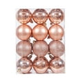 thumbnail image 2 of CNKOO 24Pcs Christmas Balls Bright Color Matte Finish Smooth Surface Shatterproof Wide Application Enhance Atmosphere PS Material Xmas Tree Glitter Balls Christmas Party Ornament for Hom, 2 of 13